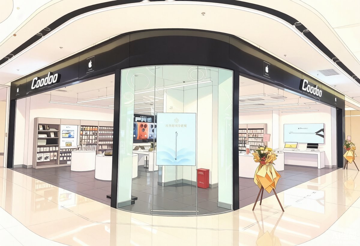 酷动门店·动漫插画
